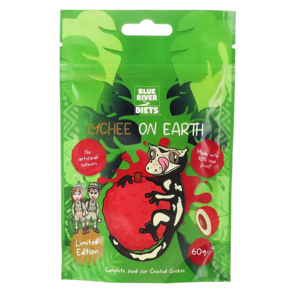 Blue River Lychee On Earth Gecko Diet 60g