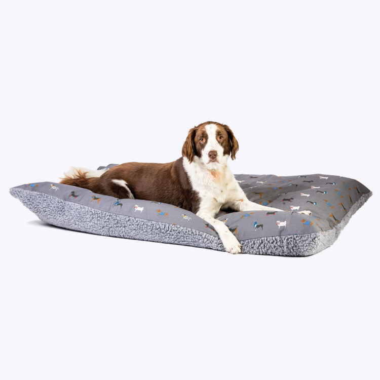 FatFace Marching Dogs Deep Duvet