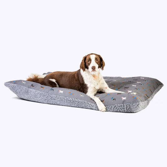FatFace Marching Dogs Deep Duvet