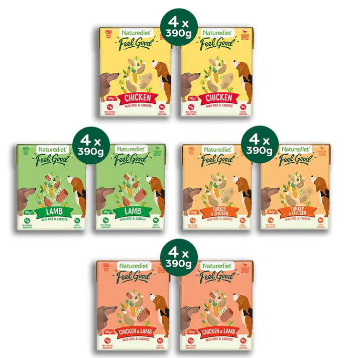 Naturediet Feel Good Variety Pack 16x390g