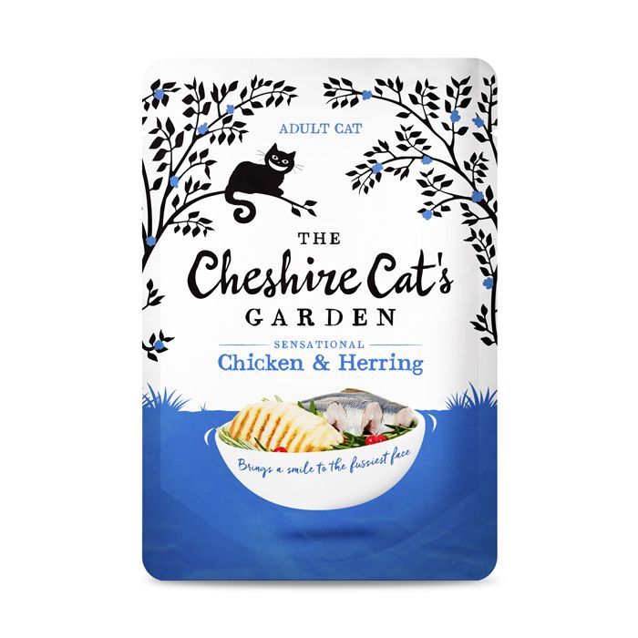 Cheshire Cat Adult Chicken & Herring 85g
