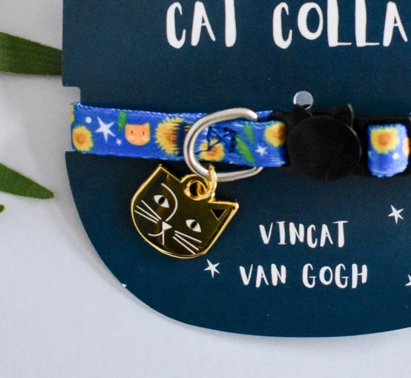 Vincat Van Gogh Cat Collar