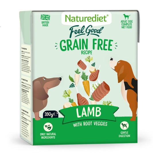Naturediet Grain Free Lamb 390g
