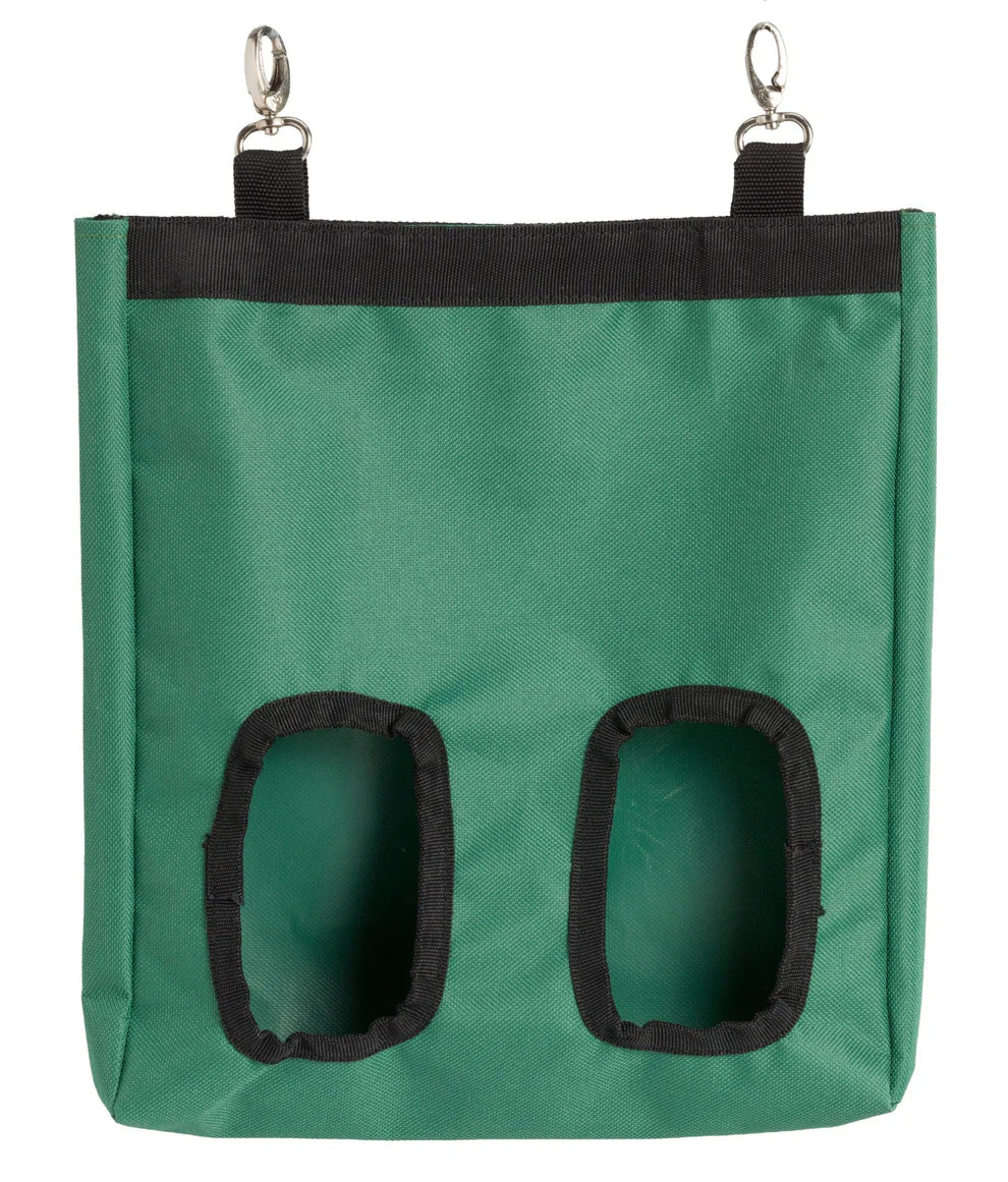 House of Paws Green Hay Bag Feeder - Small