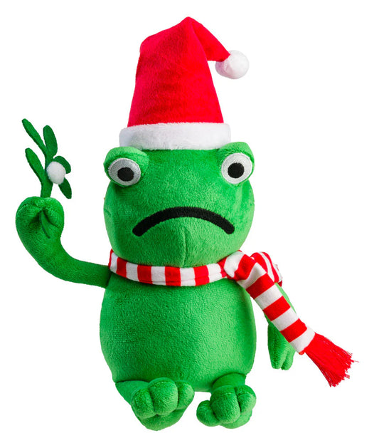 House of Paws Christmas Mistletoad Dog Toy