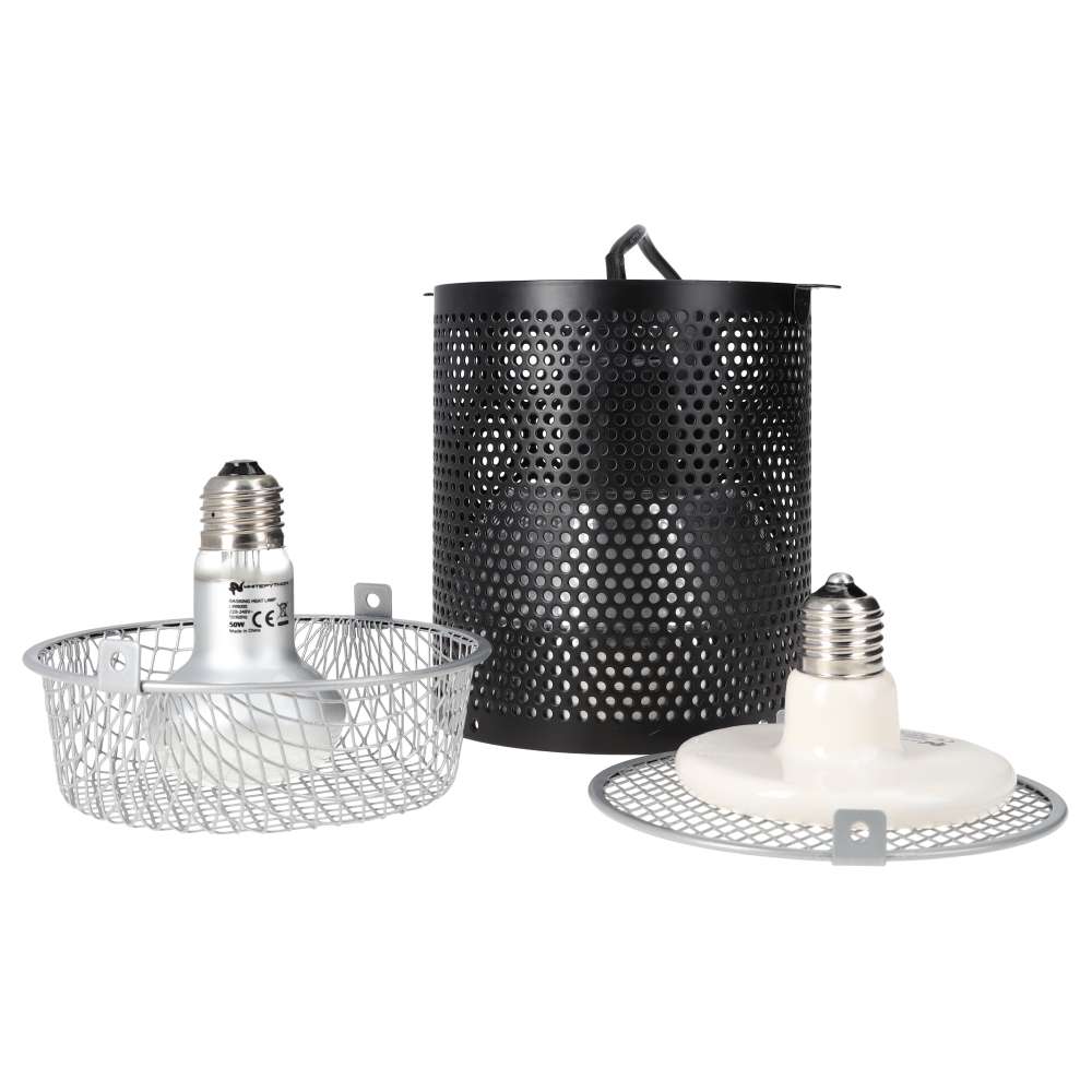 White Python 4in1 Lamp Fixture 200w - Midnight Black