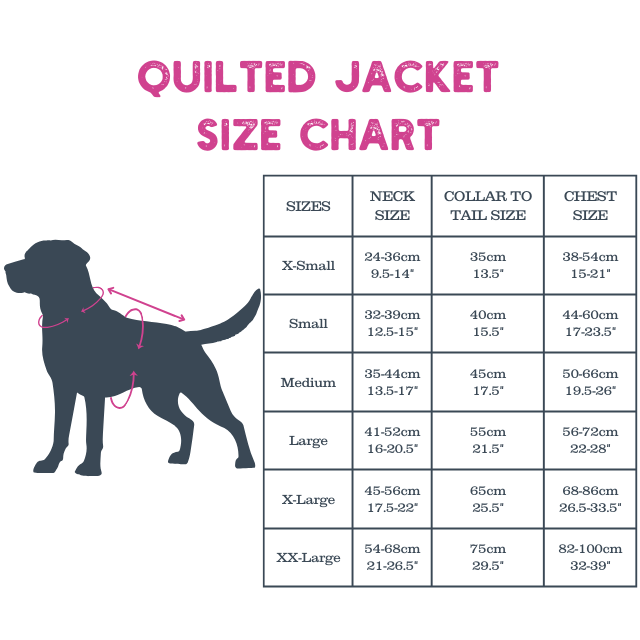 Henry Wag Quilted Dog Jacket Purple