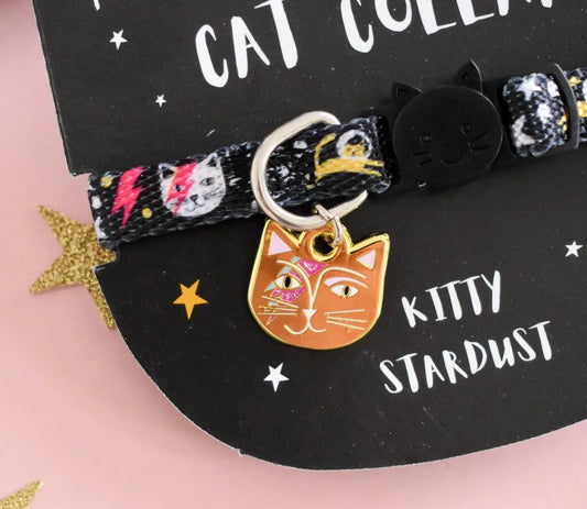 Kitty Stardust Artist Cat Collar