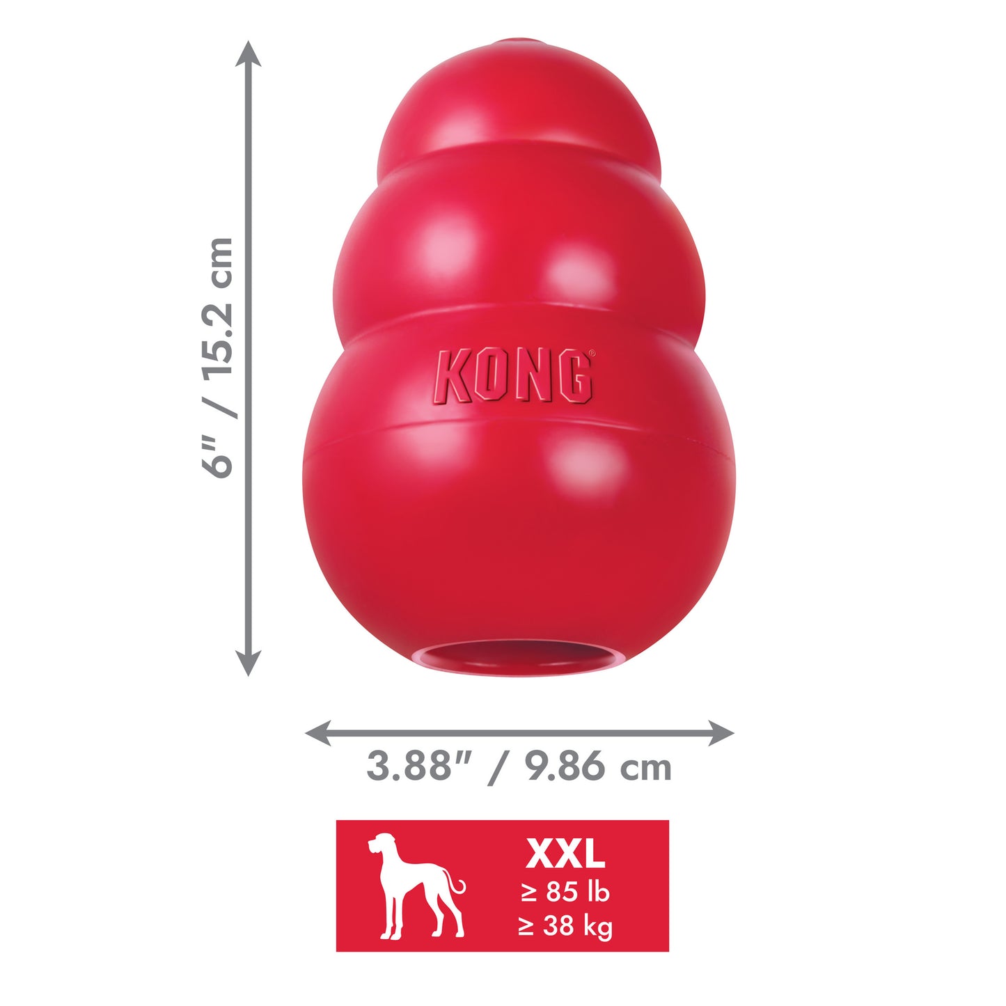 KONG Classic Red