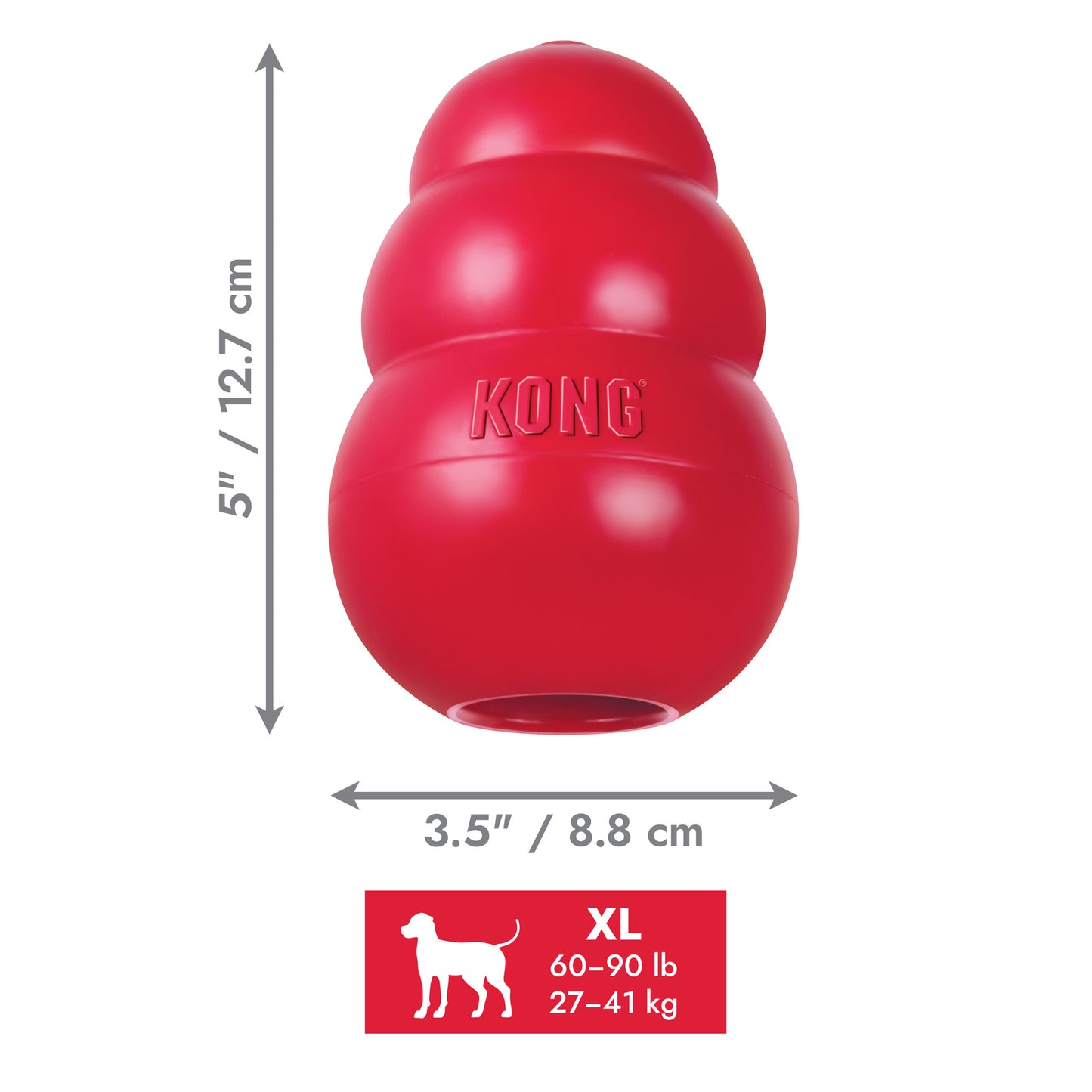 KONG Classic Red