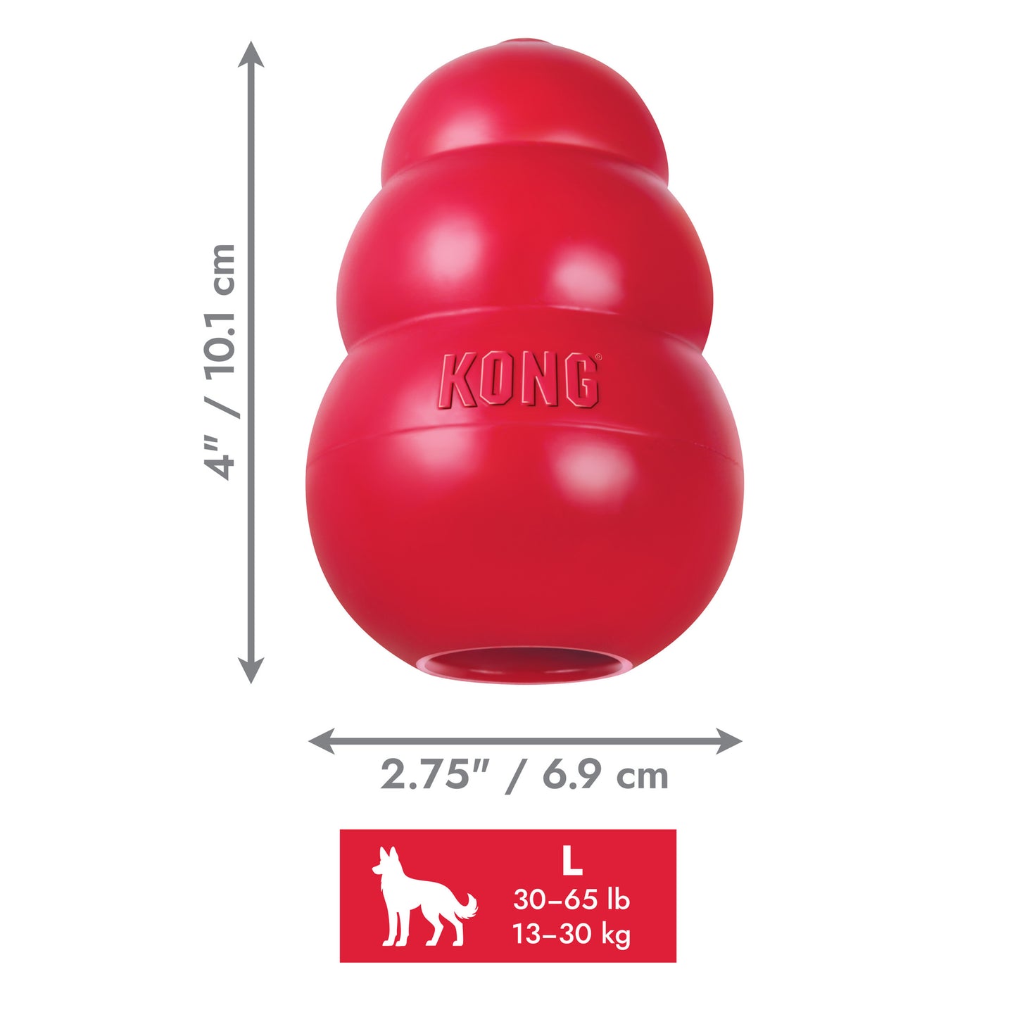 KONG Classic Red