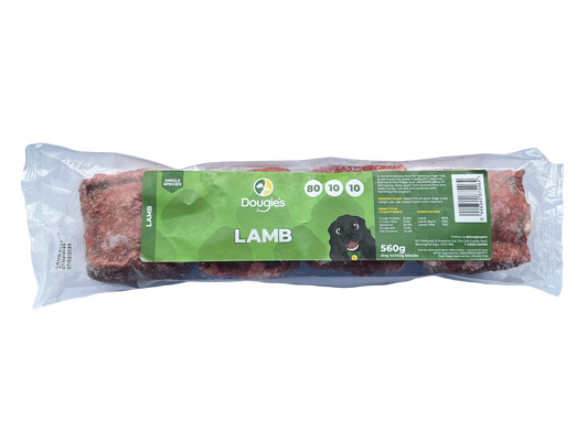 Dougies Pets Lamb 80/10/10 560g (4x140g)