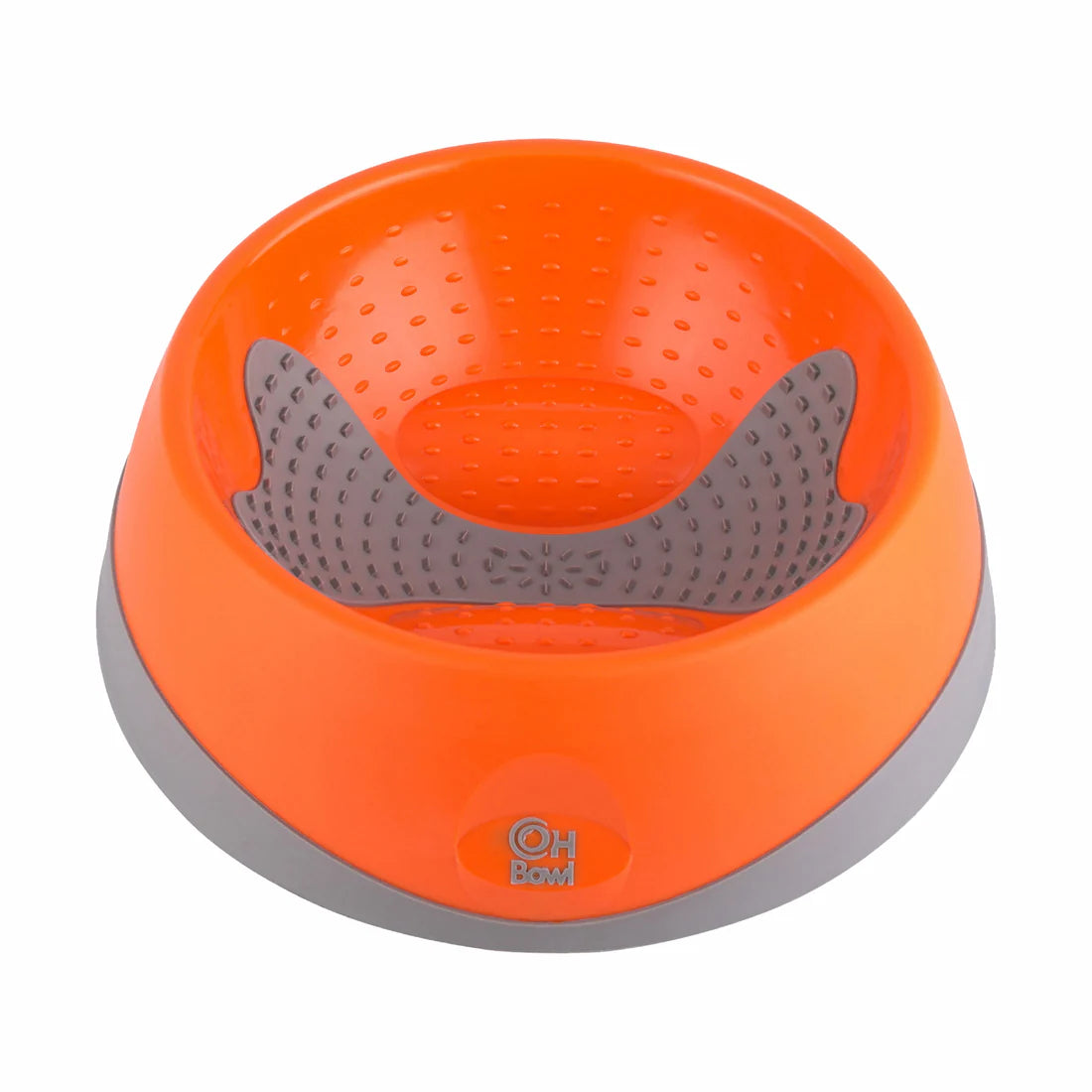 Lickimat Oral Health Bowl Dog Orange