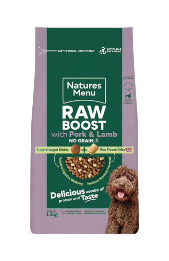 Natures Menu Raw Boost Pork & Lamb