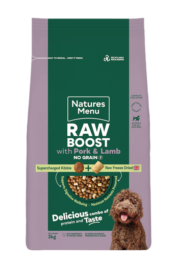 Natures Menu Raw Boost Pork & Lamb