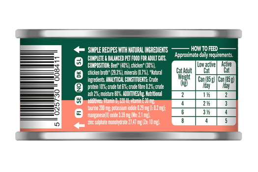 Natures Menu Cat Beef & Chicken 85g