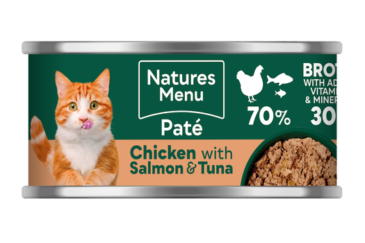 Natures Menu Cat Chicken Salmon & Tuna 85g