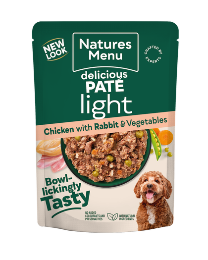 Natures Menu Pouch 300g - Chicken & Rabbit