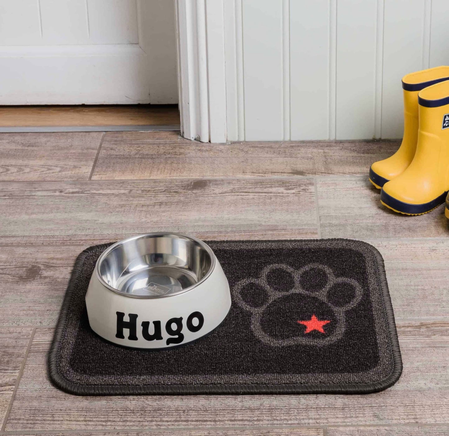 Pet Rebellion Food Mat Mini Mate Black 30x40cm