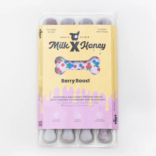 Axels Elixir Milk & Honey Berry Boost Bones