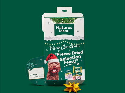 Natures Menu Christmas Stocking - Freeze Dried Sel