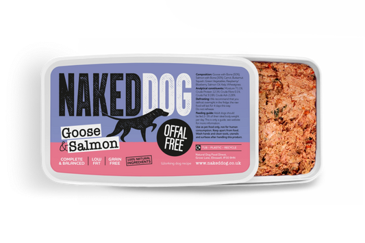 Naked Offal Free Goose & Salmon 2x500g