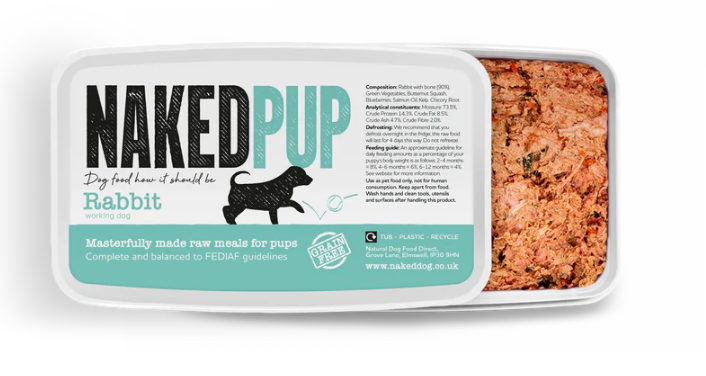 Naked Pup 2x500g Rabbit