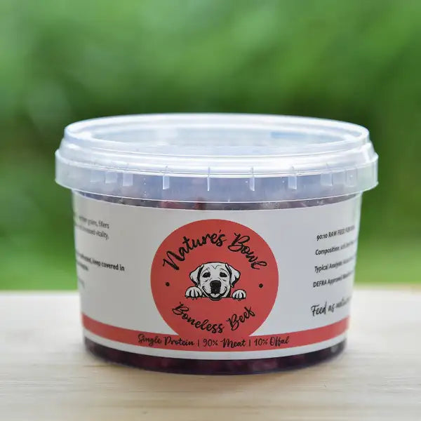 Natures Bowl 90:10 Boneless Beef 500g