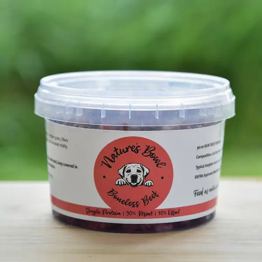 Natures Bowl 90:10 Boneless Beef 500g