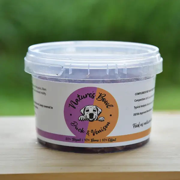 Natures Bowl 80:10:10 Duck & Venison 500g
