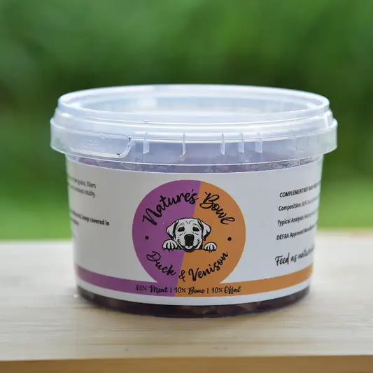 Natures Bowl 80:10:10 Duck & Venison 500g