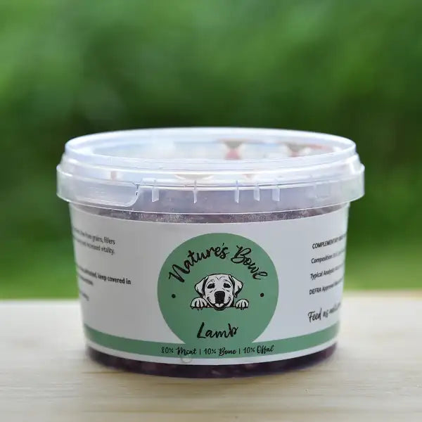Natures Bowl 80:10:10 Lamb 500g
