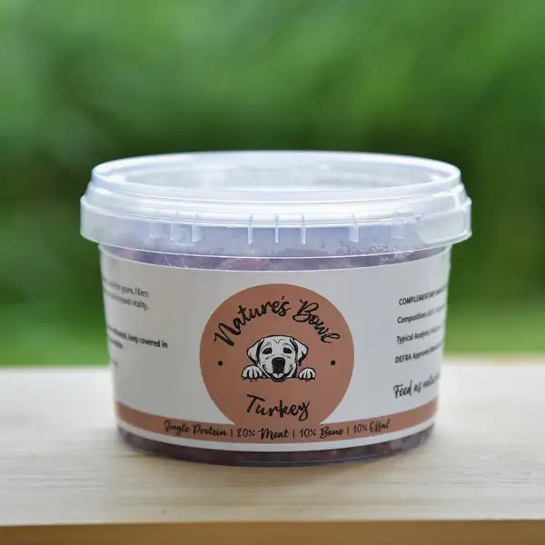 Natures Bowl 80:10:10 Turkey 500g