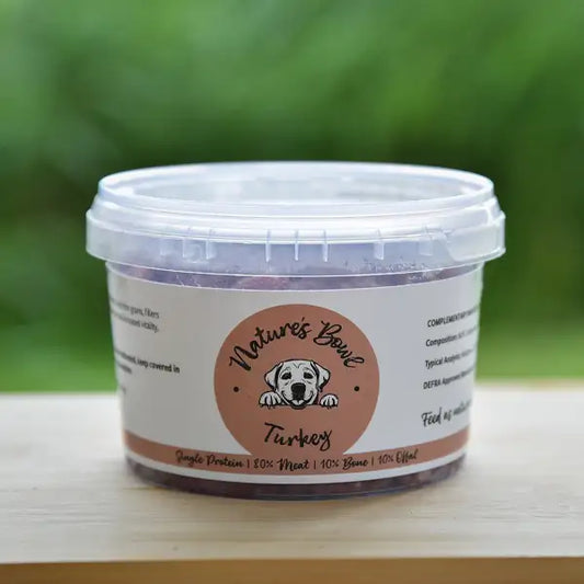 Natures Bowl 80:10:10 Turkey 500g