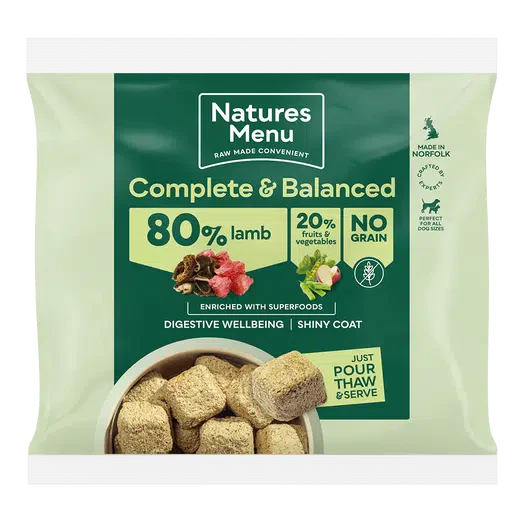 Natures Menu Nuggets 80/20 - Lamb 1kg