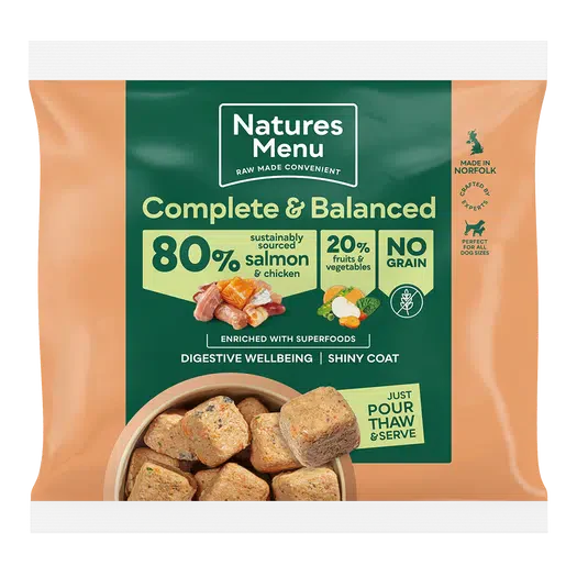 Natures Menu Nuggets 80/20 - Salmon & Chicken 1kg