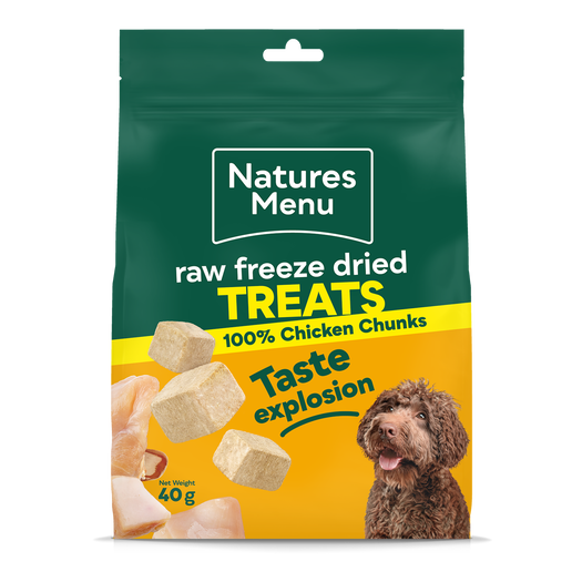 Natures Menu Freeze Dried Treats Chunks 40g Chicken