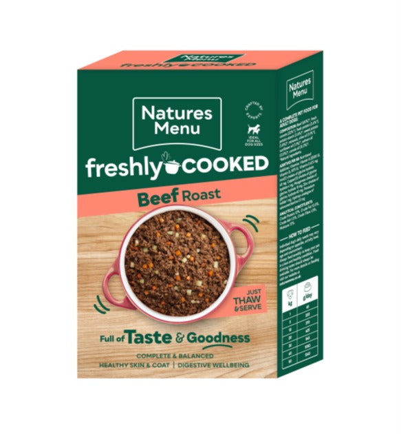 Natures Menu Freshly Cooked 400g Beef Roast