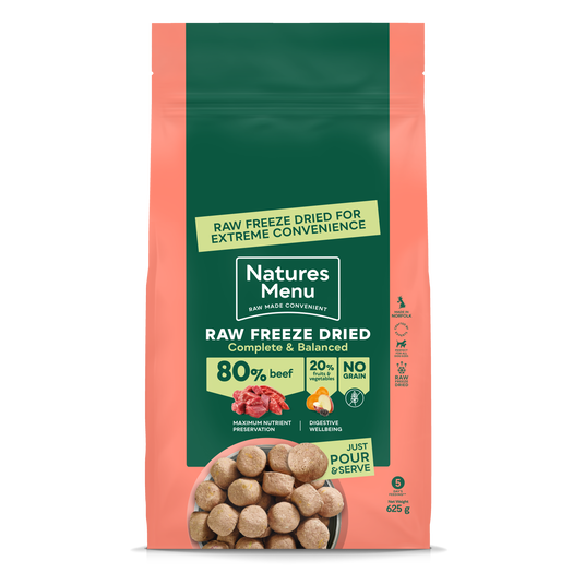 Natures Menu Freeze Dried Complete 80/20 Beef