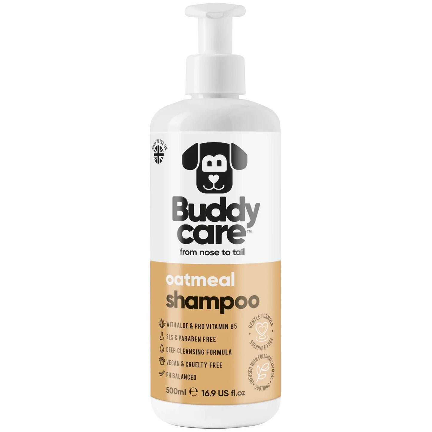 Buddycare Dog Shampoo Oatmeal 500ml