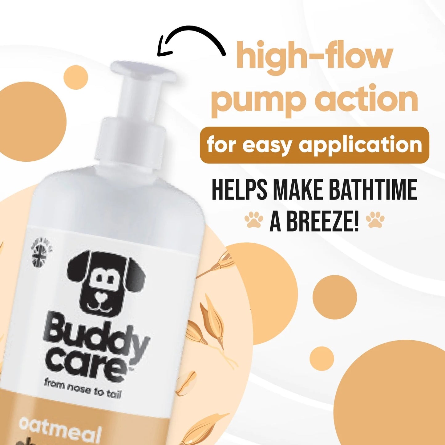 Buddycare Dog Shampoo Oatmeal 500ml