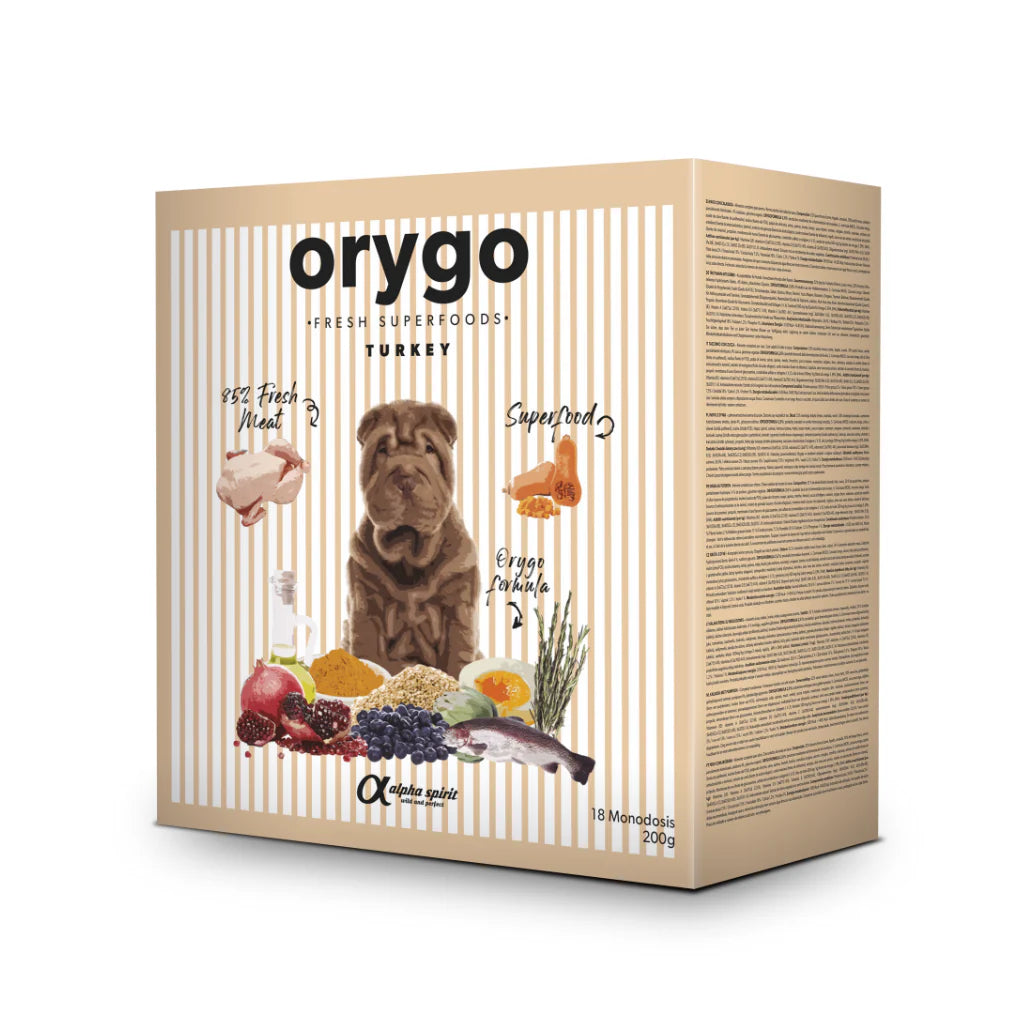 Orygo Fresh Turkey with Pumpkin 3.6kg