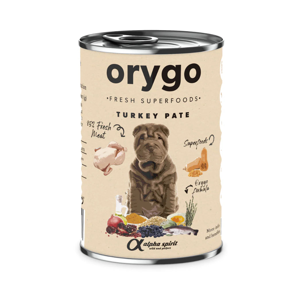 Orygo Turkey with Pumpkin Dog Wet 400g