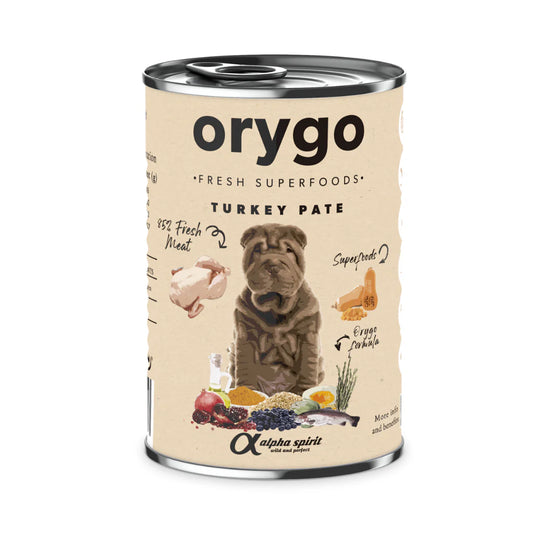 Orygo Turkey with Pumpkin Dog Wet 400g