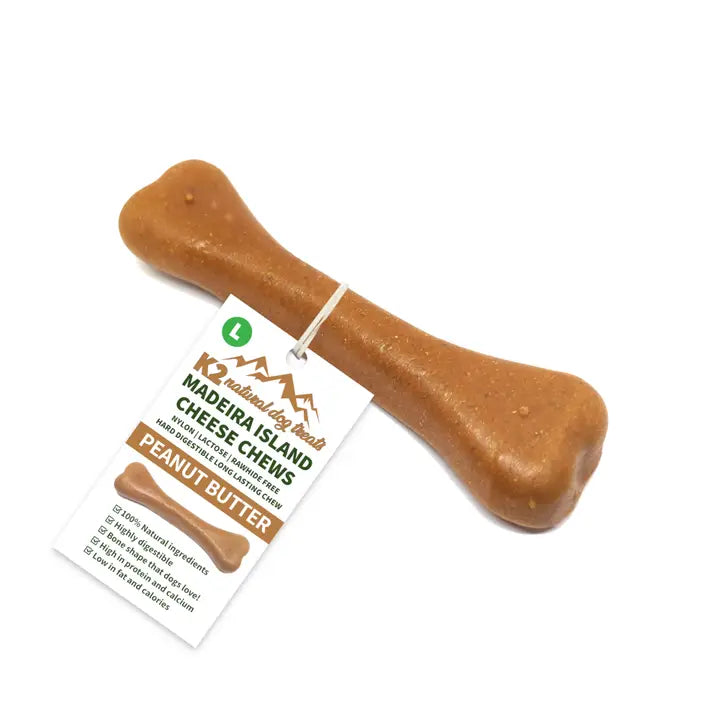 K2 Madeira Cheese Chew Peanut Butter