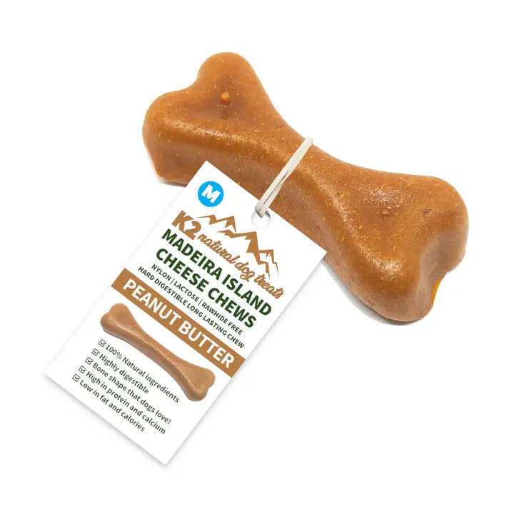 K2 Madeira Cheese Chew Peanut Butter