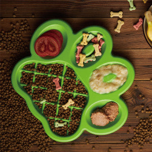 PAW Slow Feeder Activity Bowl - Green
