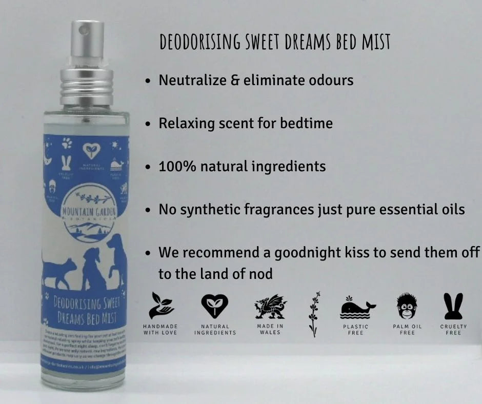 Mountain Garden Botanics Deodorising Sweet Dreams Bed Mist