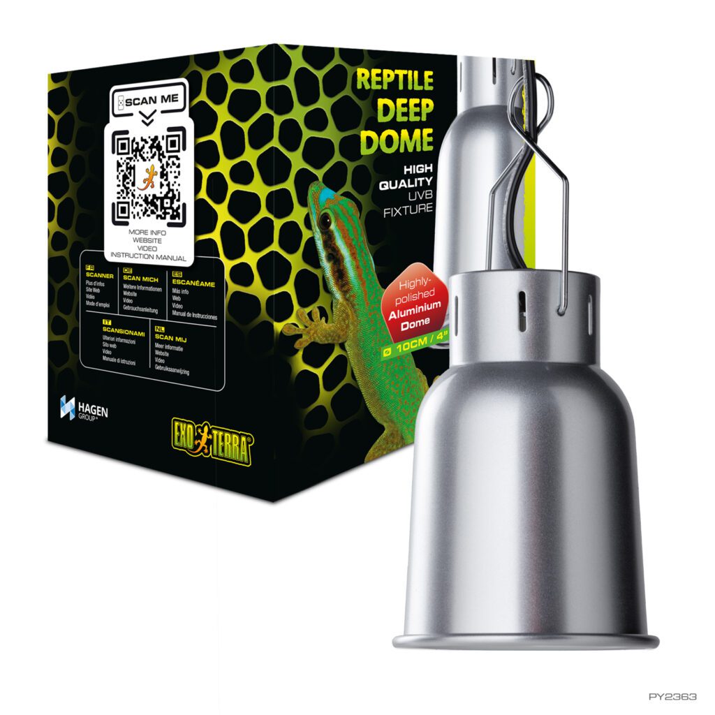 Exo Terra Reptile Deep Dome Fixture - Nano