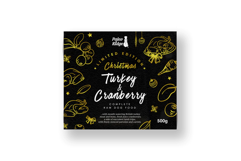 Paleo Christmas Turkey & Cranberry 500g